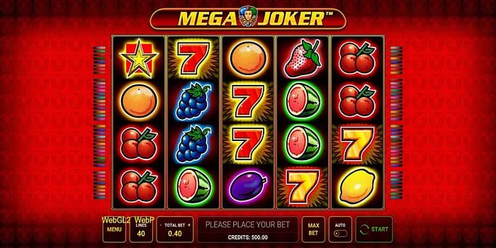 Mesin slot digital berwarna-warni dengan simbol dan tema kekinian untuk permainan seru